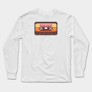 Duran Duran 8bit cassette Long Sleeve T-Shirt